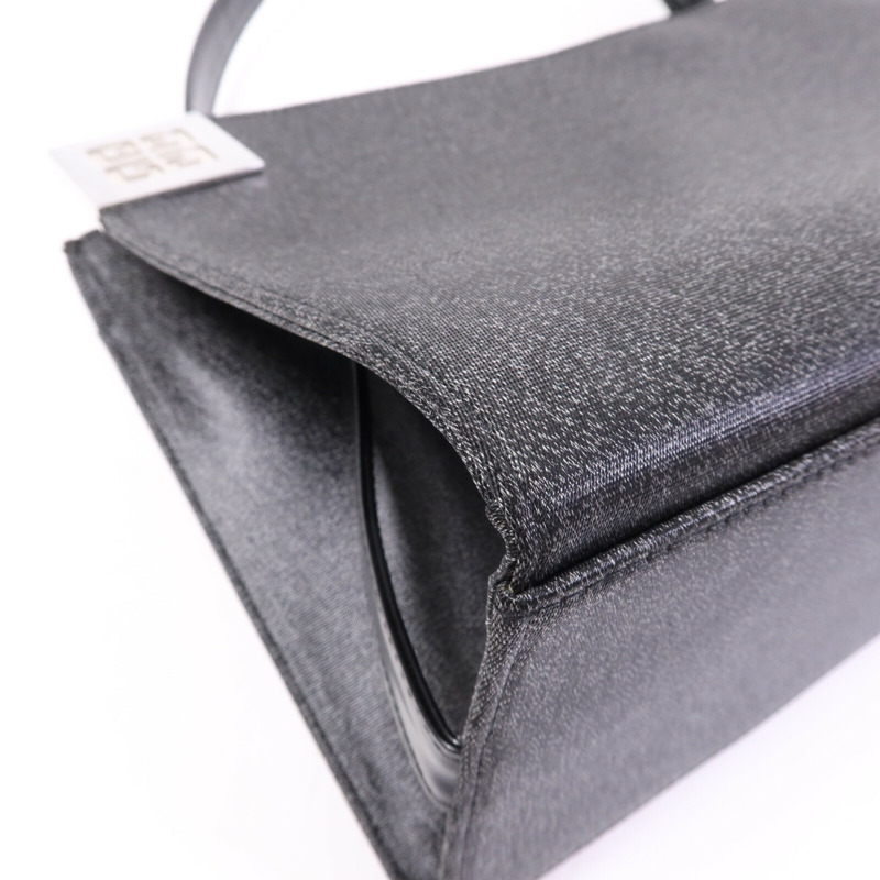 GIVENCHY 牛皮皮革/合成纖維Shoulder Bag銀扣肩背袋-8