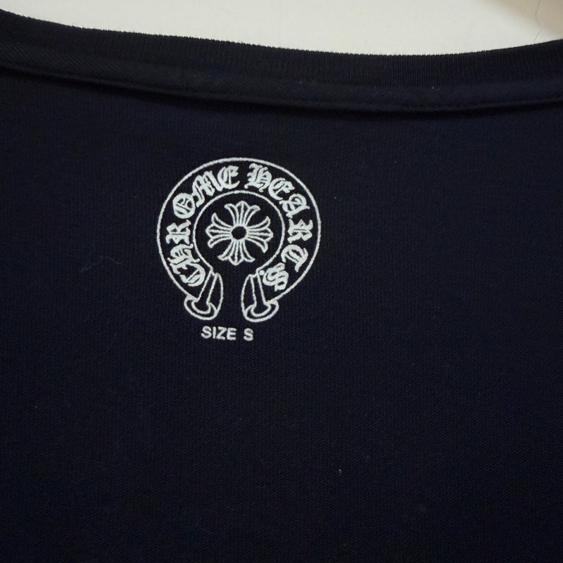 Chrome hearts 長袖上衣 貼身V領 女-2