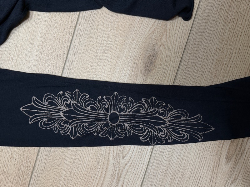 Chrome hearts 長袖上衣 貼身V領 女-8