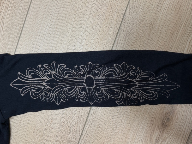 Chrome hearts 長袖上衣 貼身V領 女-13