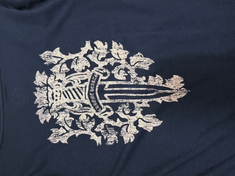 Chrome hearts 長袖上衣 貼身V領 女-15