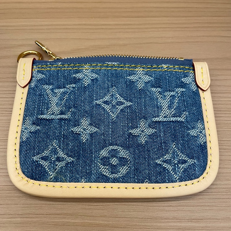 NO:418 Lv新款牛仔丹宁allinBB水桶包 大全套 全新未使用過-8