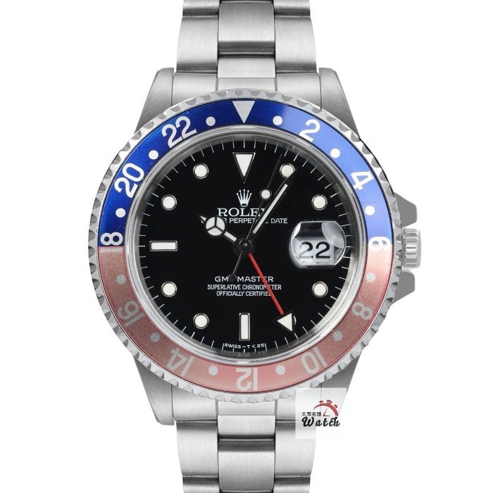 【大眾名錶】ROLEX 勞力士16700 GMT-Master老勞大全套 原況未整理 褪色紅藍圈 T25面盤 台灣AD B1220-0