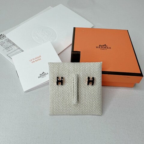 HERMES 全新Mini Pop H耳環