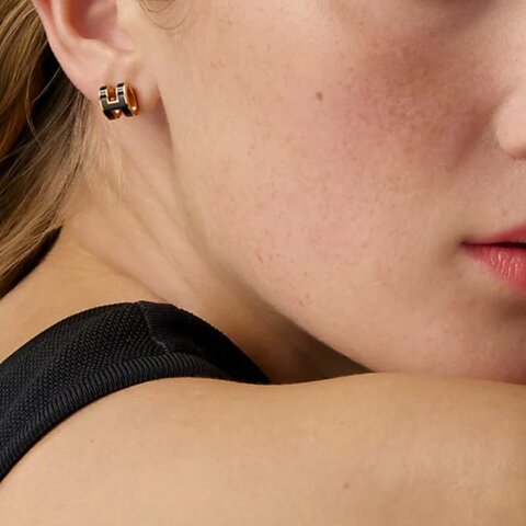 HERMES 全新Mini Pop H耳環