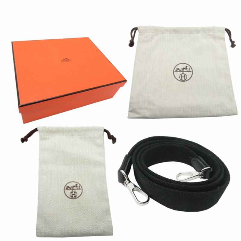 愛馬仕 Evelyne TPM(K 印記,2025 年)女士單肩包,Taurillon Clemence 皮革,黑色-8