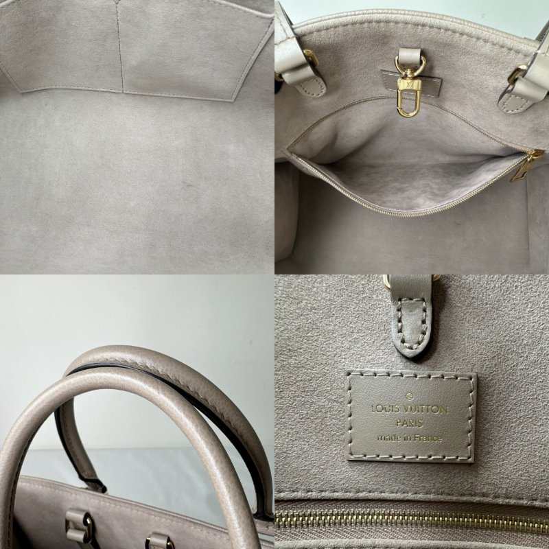 LV OnTheGo MM斑鳩灰托特包-8