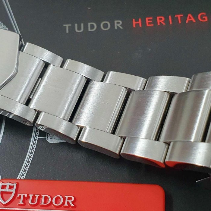 【大眾名錶】 TUDOR帝舵 BLACK BAY系列 79220R 2014/04 黑面紅圈 玫瑰花 B974-6