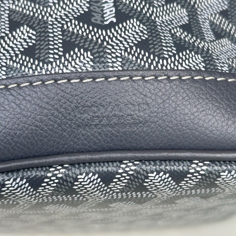 Goyard戈雅灰色水桶包斜挎包 尺寸16*23釐米,附件塵袋-11