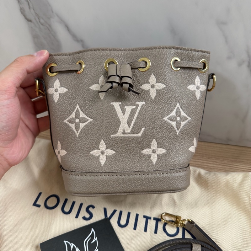 2025年 新款 LV nano noe 迷你水桶包 大象灰-0