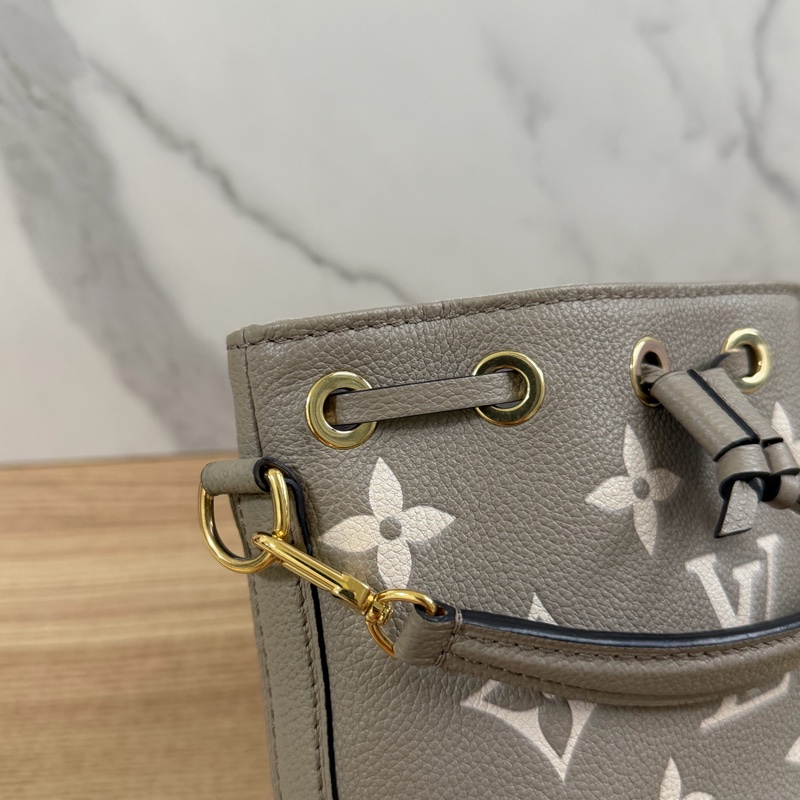2025年 新款 LV nano noe 迷你水桶包 大象灰-11
