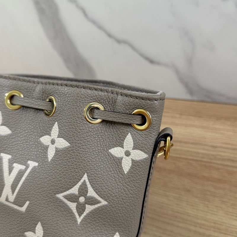 2025年 新款 LV nano noe 迷你水桶包 大象灰-12