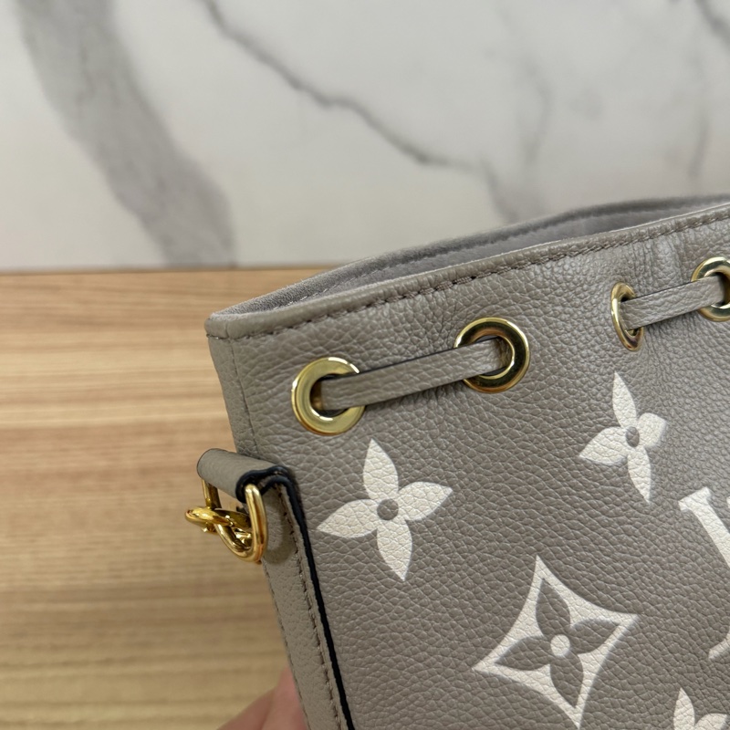 2025年 新款 LV nano noe 迷你水桶包 大象灰-13