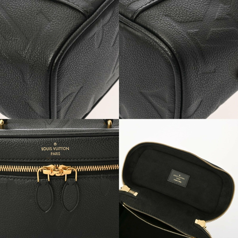 路易威登 (LOUIS VUITTON) Vanity PM 2WAY Noir M45598 女士真皮包 A 級二手 Ginzo-8
