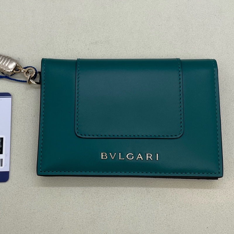 99新寶格麗/Bvlgari  蛇頭卡包 小牛皮  附件:盒子 保卡-0