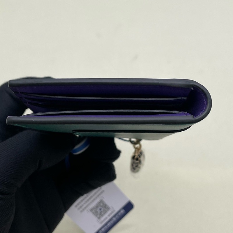 99新寶格麗/Bvlgari  蛇頭卡包 小牛皮  附件:盒子 保卡-5