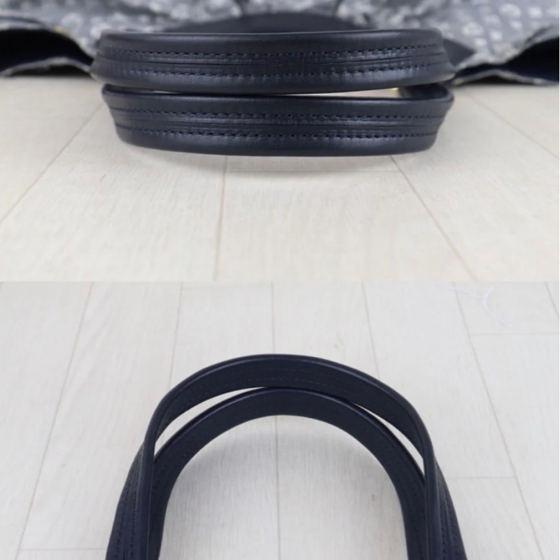 「JL精品代購」9新 LV 藍丹寧托特肩背包-8