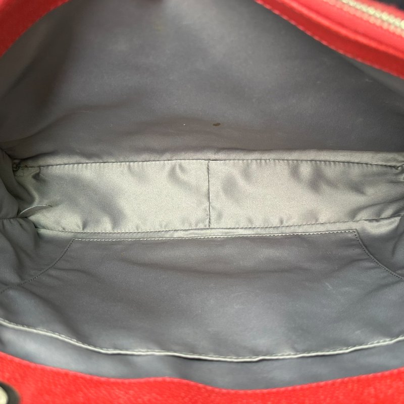 CHANEL GST荔枝牛肩背購物包-5