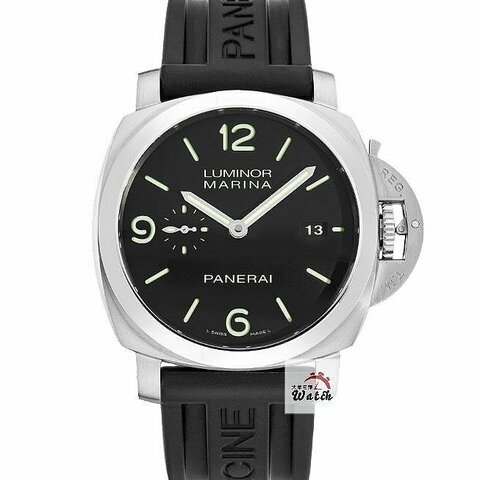 【大眾名錶】PANERAI 沛納海 Luminor系列 PAM00312 2015/08 黑面 大眾名錶G172