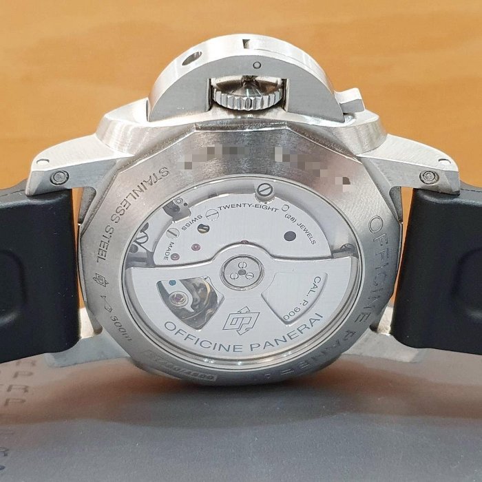 【大眾名錶】PANERAI 沛納海 Luminor系列 PAM00312 2015/08 黑面 大眾名錶G172-5