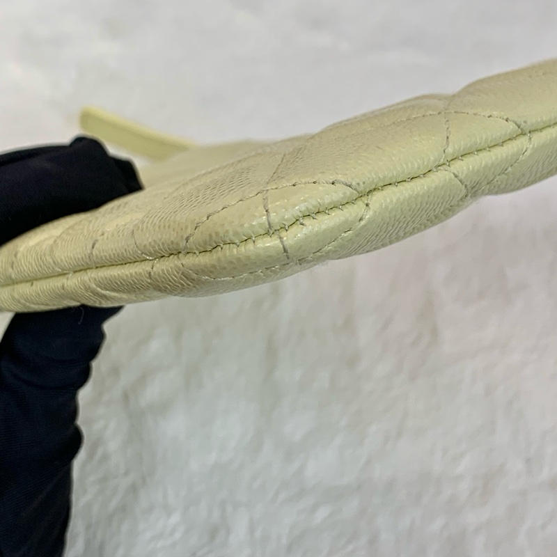 超精緻✨💛Chanel 琺瑯水鑽銀包💛-8