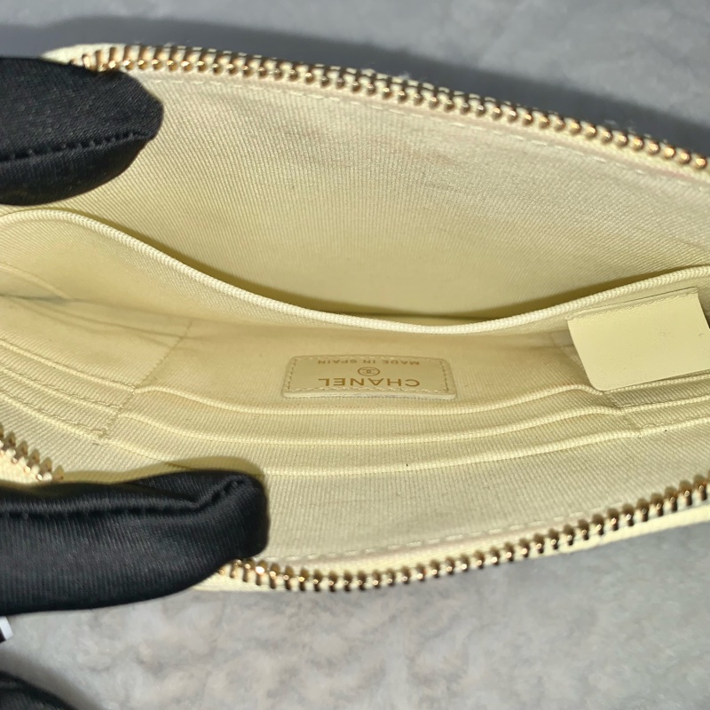 超精緻✨💛Chanel 琺瑯水鑽銀包💛-4