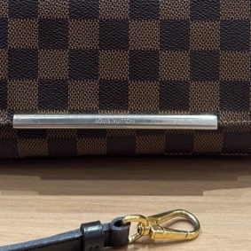 LouisVuitton 路易威登棕棋盤格翻蓋郵差包信封包,耐磨耐造 尺寸約:20x13x5.5cm-3