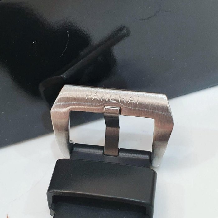 【大眾名錶】PANERAI 沛納海 Luminor系列 PAM01359 黑面 菸草三明治面盤 藍色小秒針 原廠膠帶 B1180-5