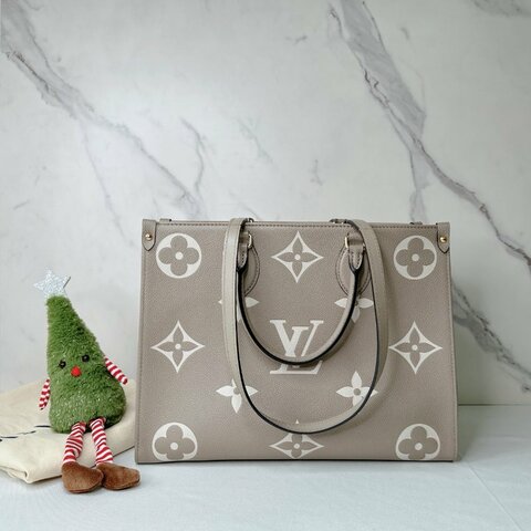 LV OnTheGo MM雙色托特包