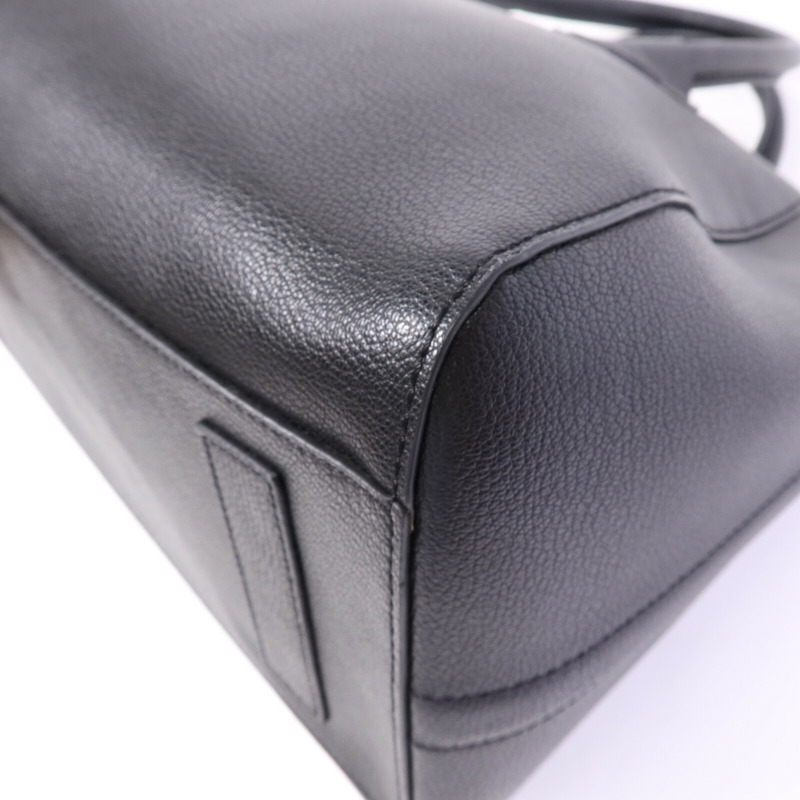 GIVENCHY 牛皮皮革Antigona GM銀扣手挽肩背兩用袋-11