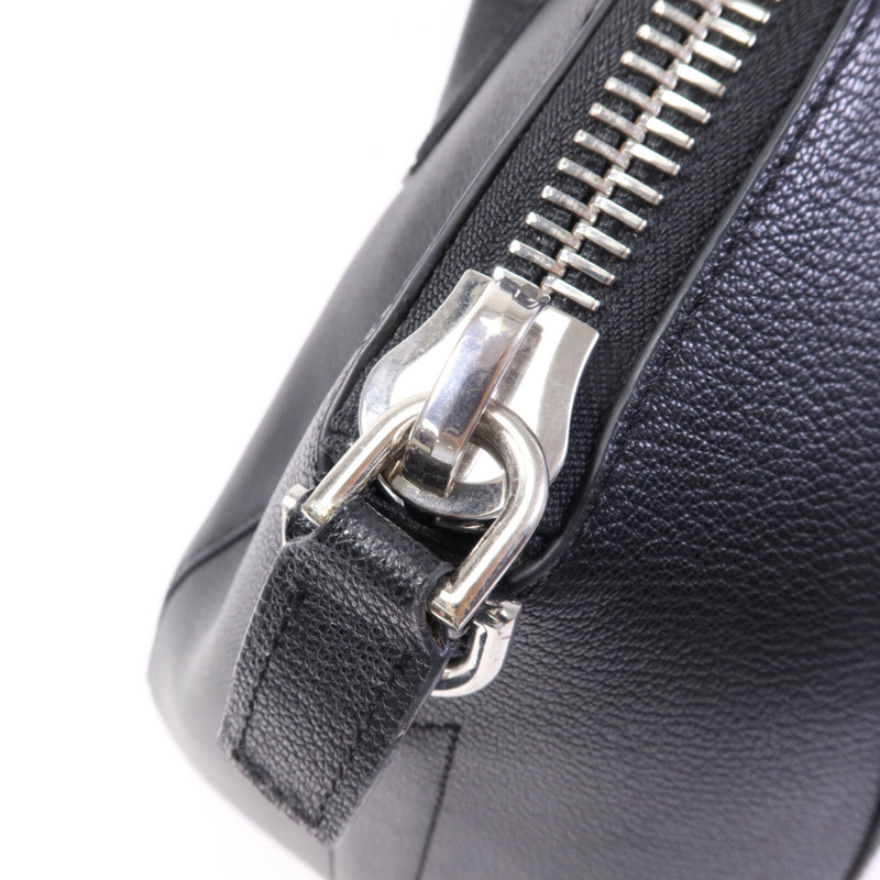 GIVENCHY 牛皮皮革Antigona GM銀扣手挽肩背兩用袋-14