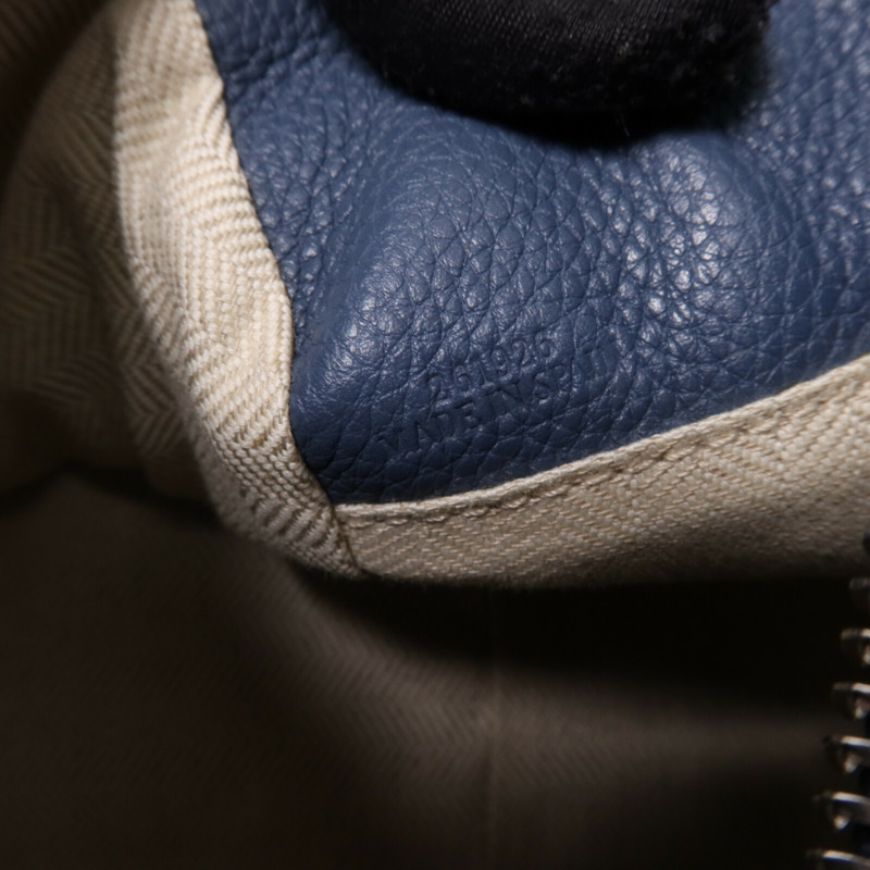 LOEWE 牛皮皮革Puzzle Medium銀扣手挽肩背兩用袋-7