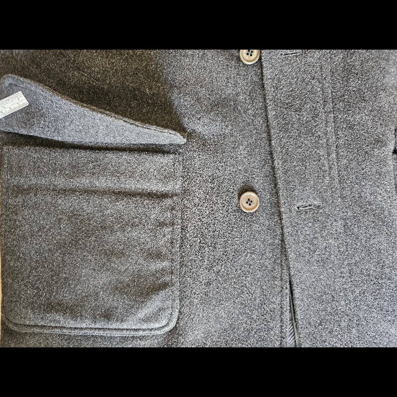 BURBERRY英國灰色男仕羊毛大衣 灰色 Size L-15