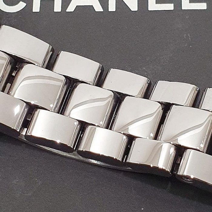【大眾名錶】CHANEL 香奈兒 H2979經典 J12系列 2015/09卡 鈦陶瓷 數字面盤 摺疊扣 錶徑38 G143-6
