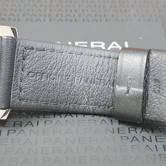 【大眾名錶】PANERAI 沛納海 PAM01000 LUMINOR系列 2017/10 黑色面盤 龍頭護橋 錶徑44mm B892-5