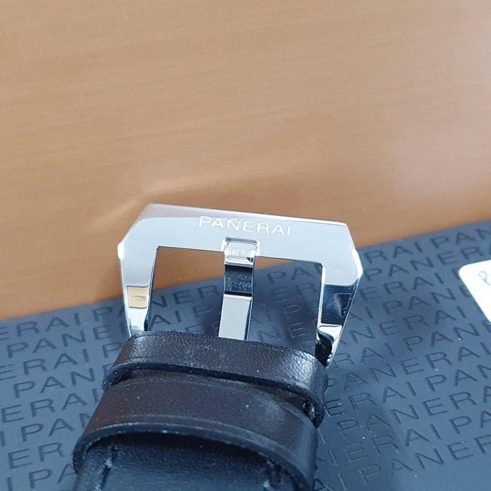 【大眾名錶】PANERAI 沛納海 PAM01000 LUMINOR系列 2017/10 黑色面盤 龍頭護橋 錶徑44mm B892-6