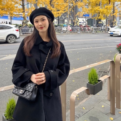 Chanel CF20 minicoco20 「現貨」絕版荔枝魚子醬牛皮配金釦！20公分超人氣經典款 最耐用有質感的皮革  9新  配件：紙盒、塵套