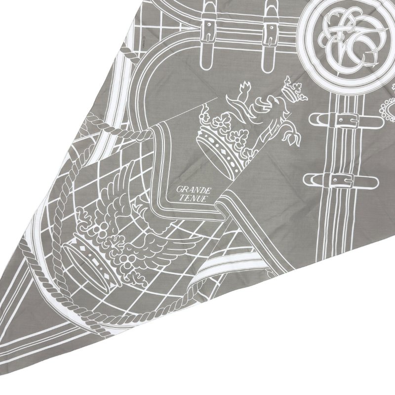 HERMES Grande Tenue losange 圍巾-3