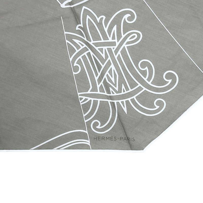 HERMES Grande Tenue losange 圍巾-4