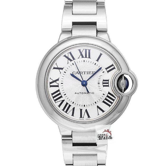 【大眾名錶】Cartier卡地亞 W6920071 藍氣球系列2019/10 白羅馬面盤 原廠延長保固 大眾名錶G178-0