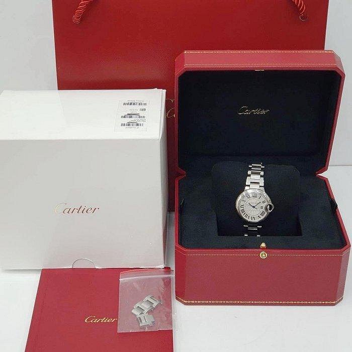 【大眾名錶】Cartier卡地亞 W6920071 藍氣球系列2019/10 白羅馬面盤 原廠延長保固 大眾名錶G178-8