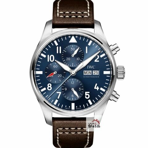 【大眾名錶】 IWC萬國 飛行員系列 IW377714 藍面 小王子特別版 2019/11 原廠皮帶/錶扣 原廠保固至2027/11 B1138