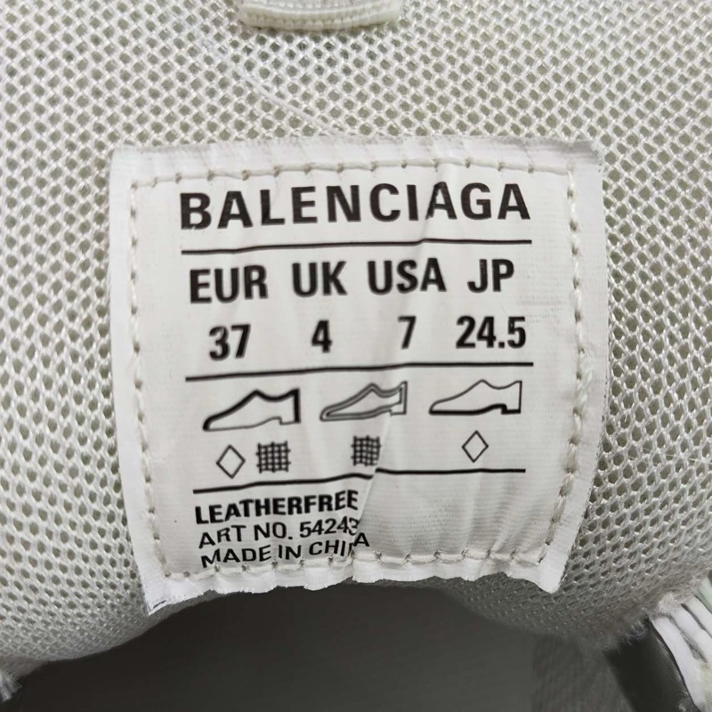 Balenciaga巴黎世家 Track 1.0 老爹鞋 白色 37碼-5