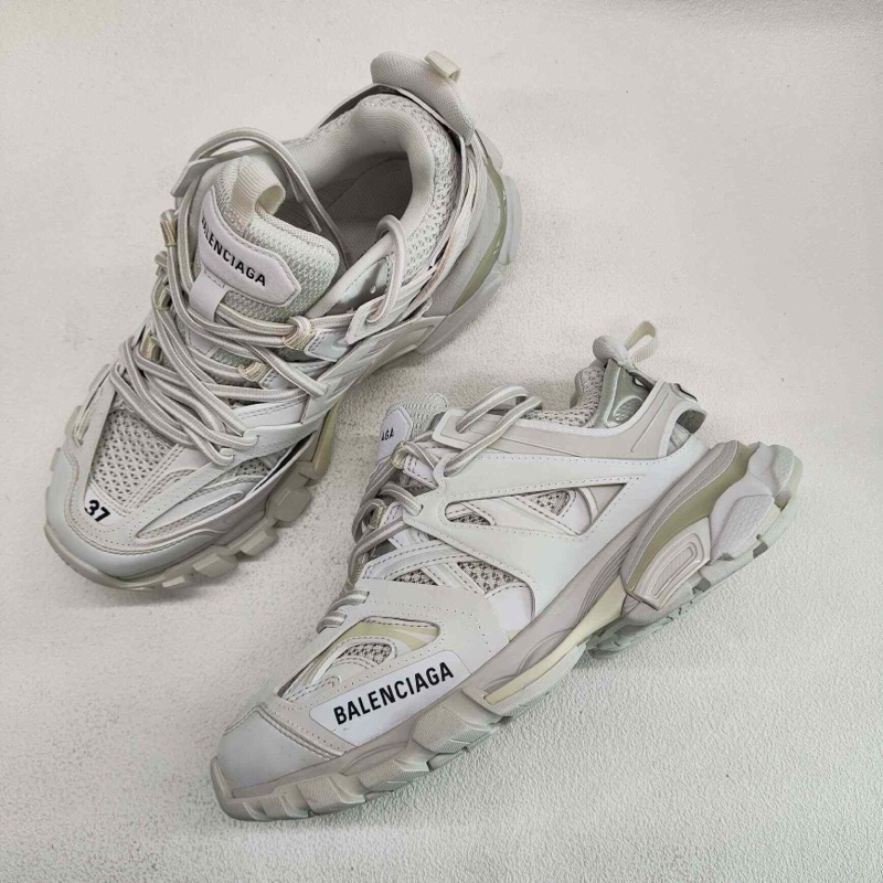 Balenciaga巴黎世家 Track 1.0 老爹鞋 白色 37碼-7