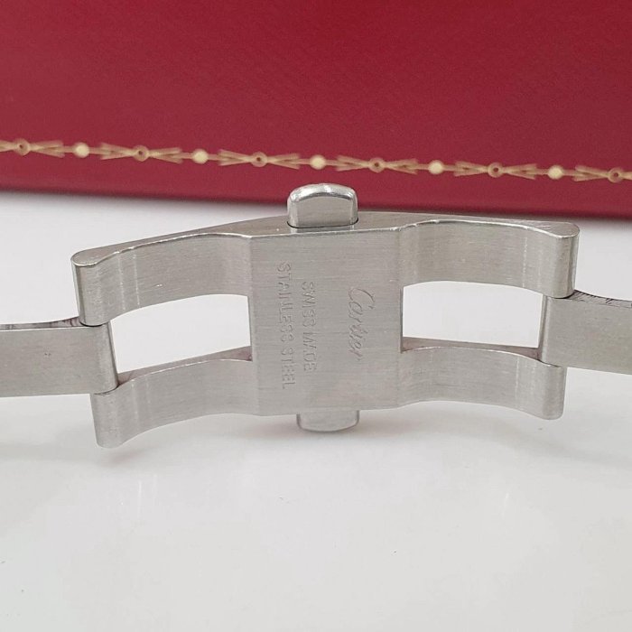 【大眾名錶】Cartier卡地亞 W6920032 藍氣球系列 半玫瑰金 巧克力面 羅馬時標 日期窗 蝴蝶扣 錶徑42mm B1210-6