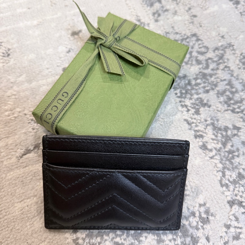 台灣專櫃✨Gucci GG Marmont系列卡片夾 男女皆適用 送禮自用兩相宜-1