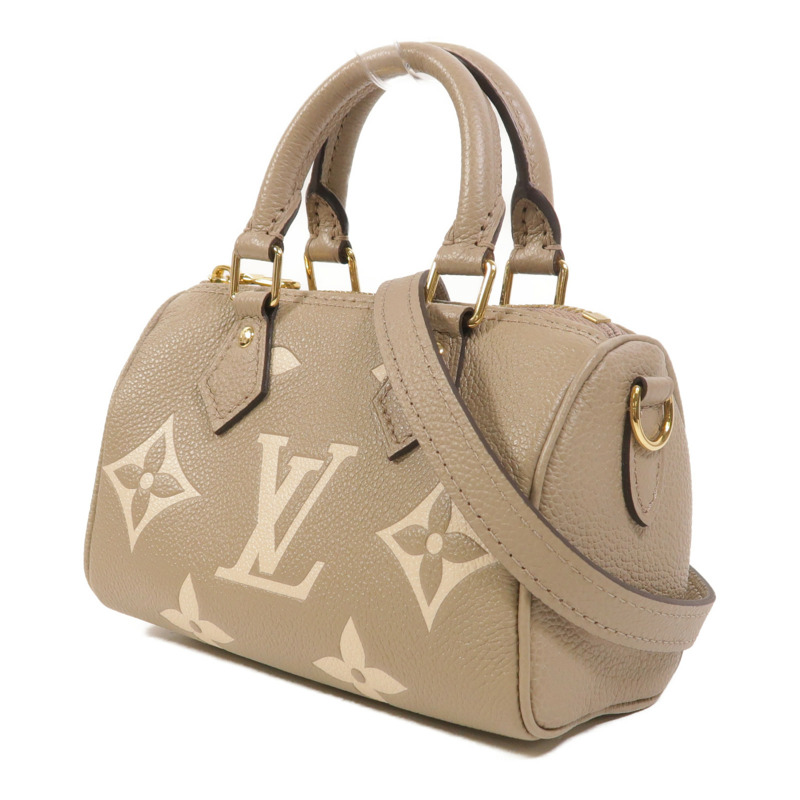 LOUIS VUITTON Monogram Empreinte Nano Speedy金扣手挽肩背兩用袋-2