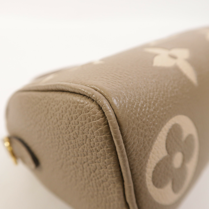 LOUIS VUITTON Monogram Empreinte Nano Speedy金扣手挽肩背兩用袋-12