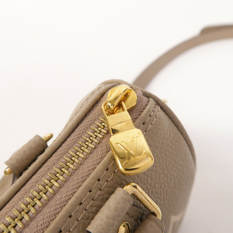 LOUIS VUITTON Monogram Empreinte Nano Speedy金扣手挽肩背兩用袋-15