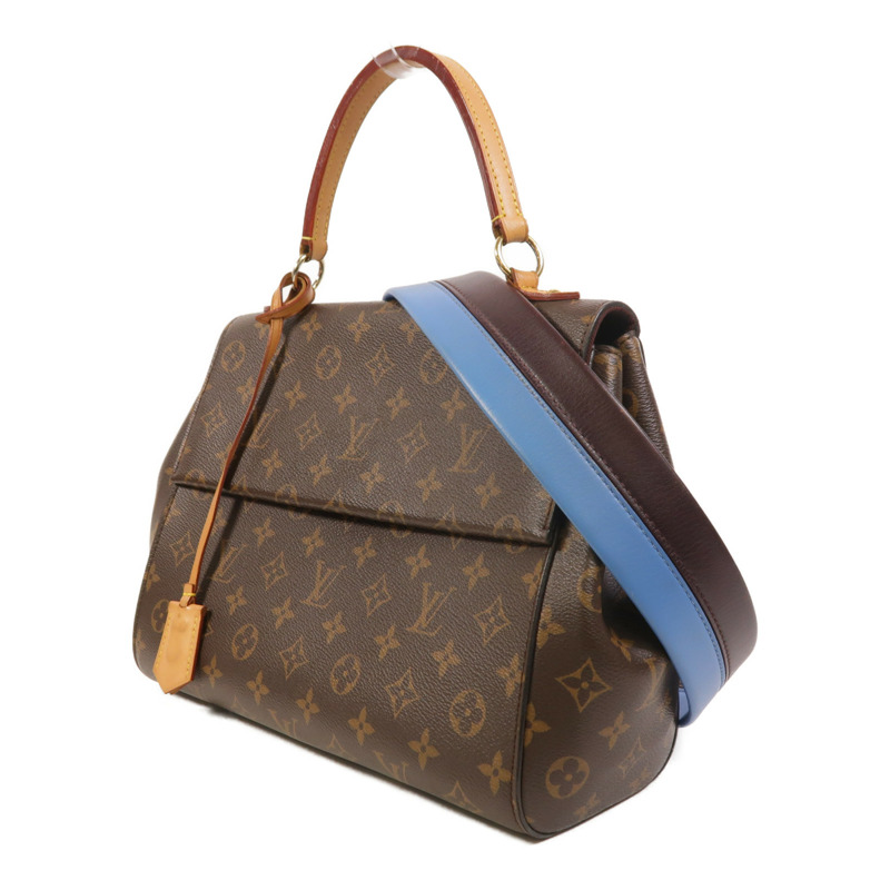 LOUIS VUITTON Monogram Cluny MM金扣手挽肩背兩用袋-2